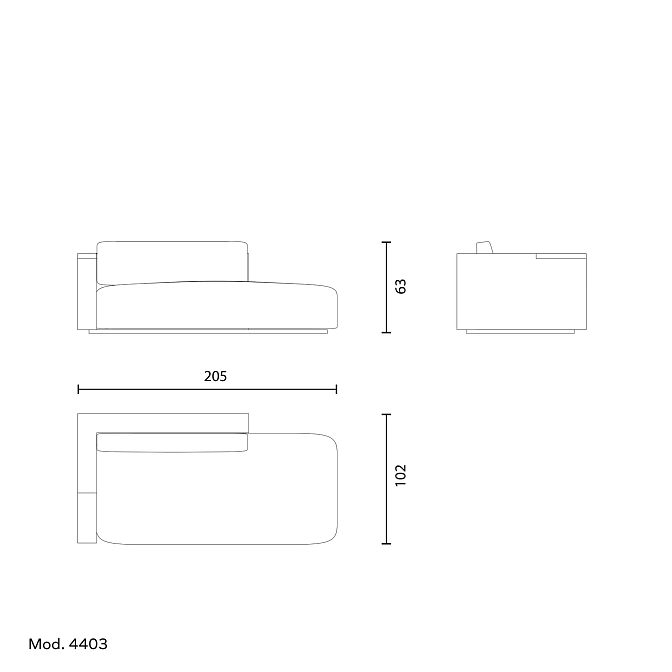 Egon Chaise longue